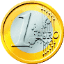 1,00 euro (mnt)